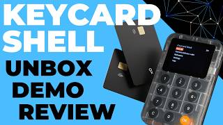 Keycard Shell Cryptocurrency Hardware Wallet (Unboxing, Setup, Demo and Review)