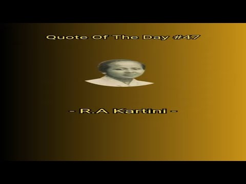 Kutipan Kata Bijak R.A Kartini (Quote ofthe Day) #47 #kutipanmotivasi #shortvideos #shorts