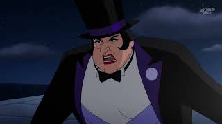 Batman And Penguin In A Total Wipe Out - Batman: Caped Crusader Clip (2024)