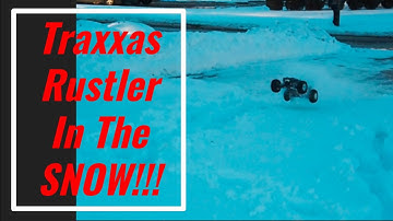 Winter Bash with the Traxxas Rustler 4x4 VXL!