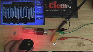 Sound to Light - and Light to Sound.
I thought Id do some experiments converting sound into light, and then sound light back into sound. I know about 1,000,000,000 other people have done this but I thought Id put a solar cell up agaist a vintage photocell that I recently received and see how the two compare. Sound to Light - and Light to Sound.