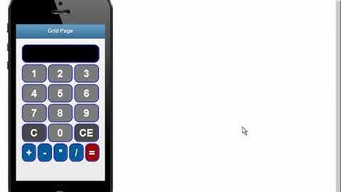 00075 Add a Grid Layout to a Mobile Page