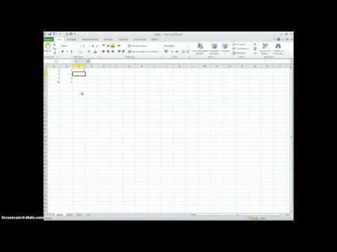 Video: Een Kolom Vermenigvuldigen In Excel Multiply
