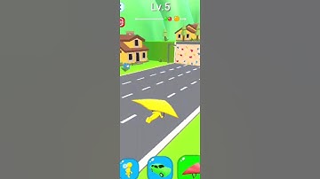 shape-shifting funny race gameplay level 5 #shapeshifting #gameplay #shorts