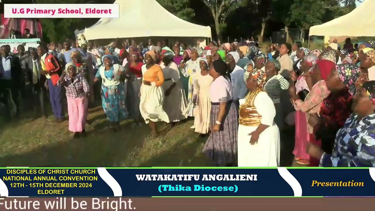 WATAKATIFU ANGALIENI ll Thika Diocese Presentation ll DCC CONFERENCE, ELDORET ll DEC 2024