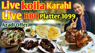 New Karachi ka Munfarid BBQ Platter Plus Karahi 1099 Mey| BBQ Plat Start 160 Rupe se @ramnafaisal