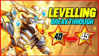 Leveling BT level 40 to 45 Of Malefica Castle Clash | NEW resource profound Stone🔥🔥 screenshot 5