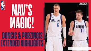 KRISTAPS PORZINGIS and LUKA DONCIC go OFF AGAIN! 💥 | HIGHLIGHTS from combined 56 points in OT win 👏
