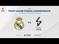 Post-game Press Conference | Real Madrid - Asvel Villeurbanne | Jornada 30 Euroleague