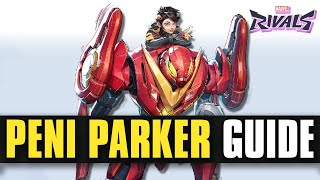 Marvel Rivals  Peni Parker Guide | Real Matches, Skills, Abilities, Tips