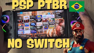 PSP NO SWITCH EM PT BR GOD OF WAR LINDO PACK COMPLETO EXCLUSIVO