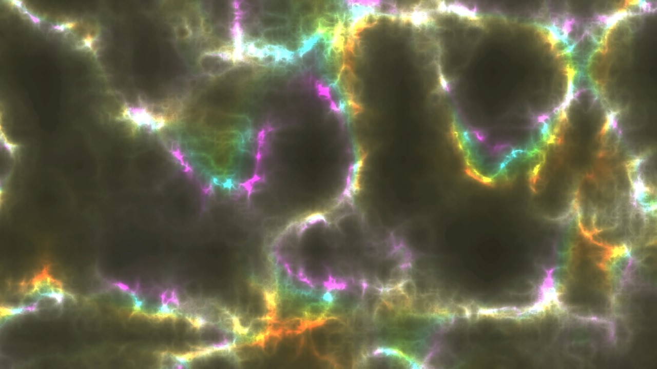 4K Holographic Energy Bands Wallpaper Background Loop Ambient TV Visual