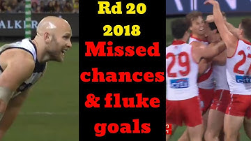 AFL 5 Thriller games by less than a goal - Rd 20 2018