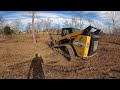 Finished up mulching on the 5 acres