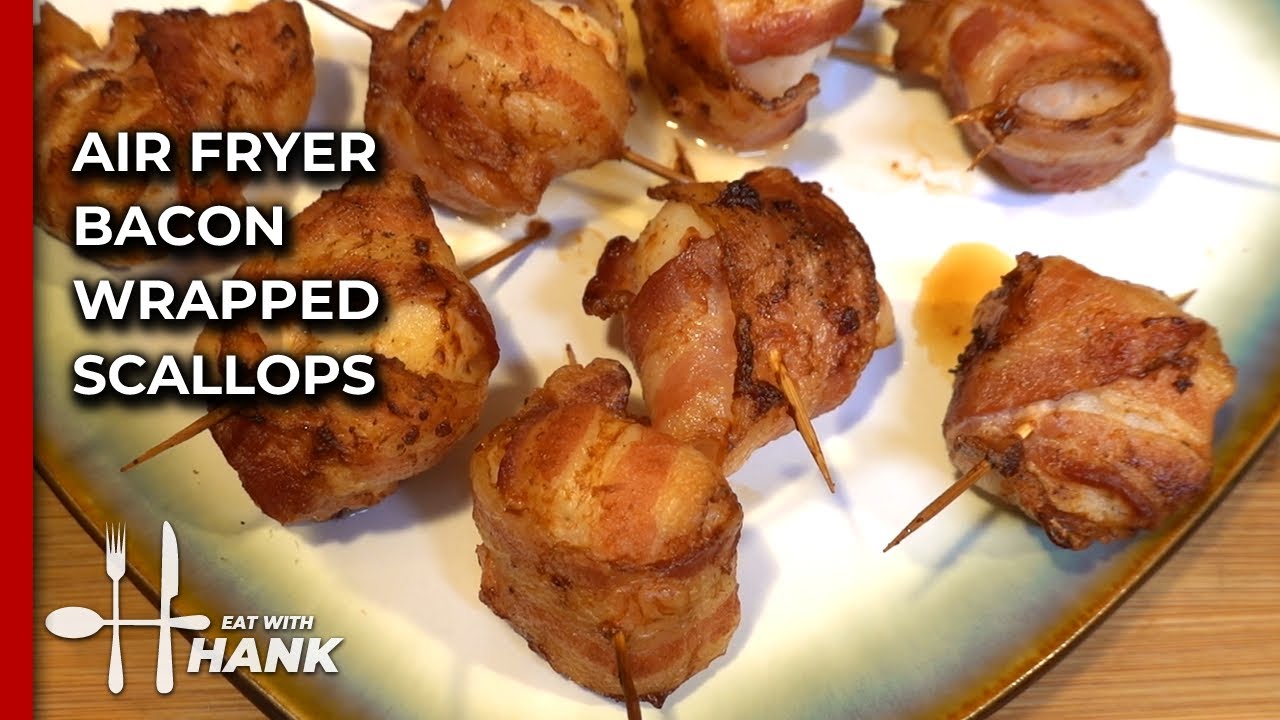 Рецепт гребешков, завернутых в бекон, для фритюрницы