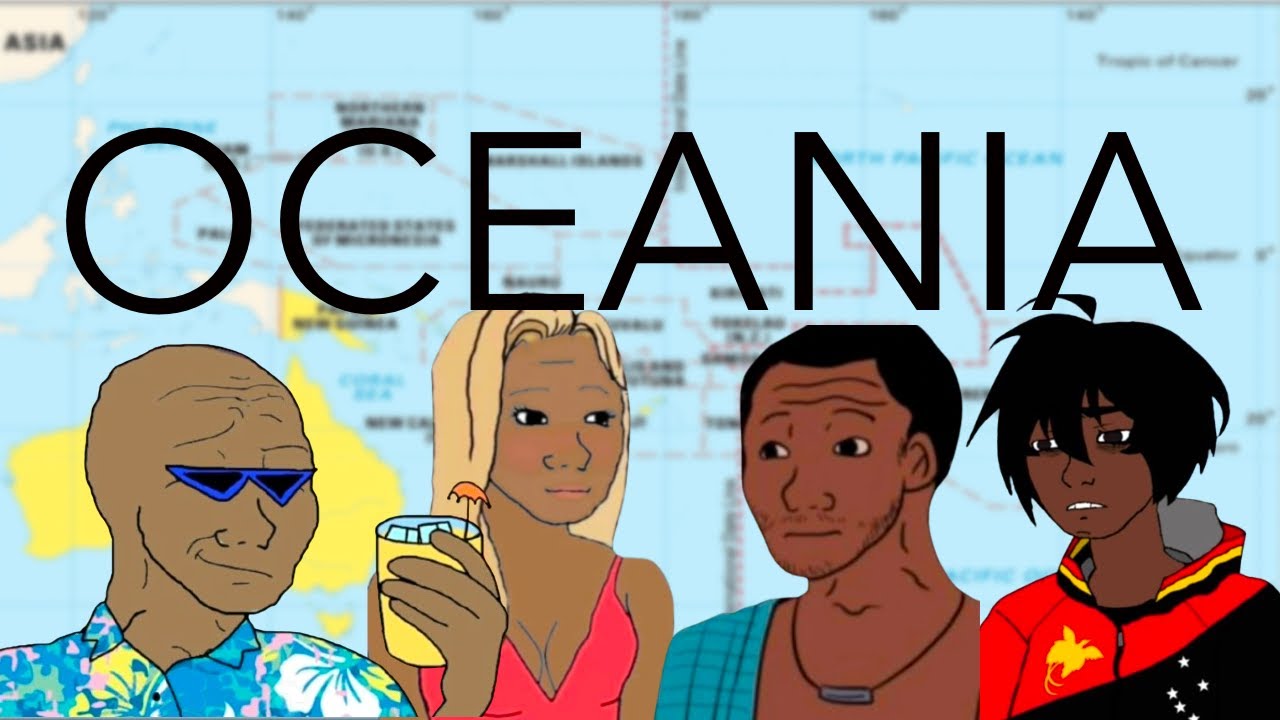 Oceania countries be like 🏝️