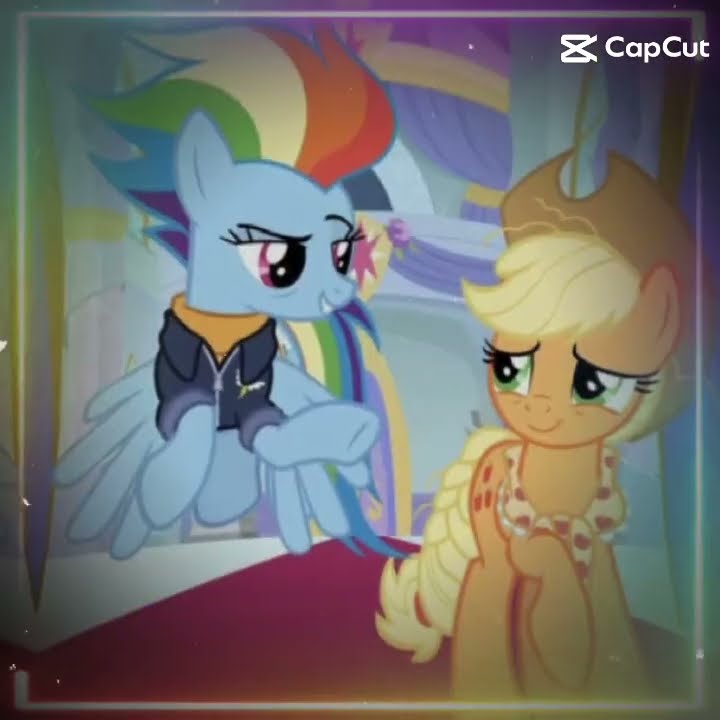 so cute together #les #mlp