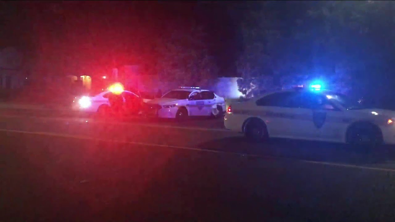 JSO cruiser involved in crash on Lane Avenue South - YouTube
