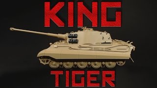 Tamiya 1:35 scale King Tiger Ardennes Front Build