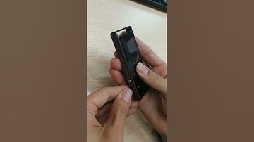 Insert SD card into AGPTEK A01T mp3 player