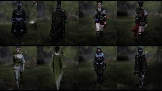 [Skyrim Showcase] 48 Outfit Pack - with clothes physics