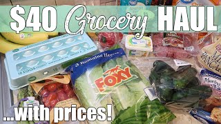 $40 Walmart Grocery Fill In Haul | No Contact Delivery at Home | May 2020
