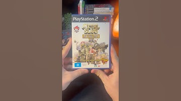 Metal Slug Anthology PS2 gameplay Unboxing #metalslug #ps2 #nostalgia #retrogaming #memes #shorts