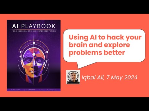 Using AI to Hack Your Brain and Explore Problems Better with Iqbal Ali