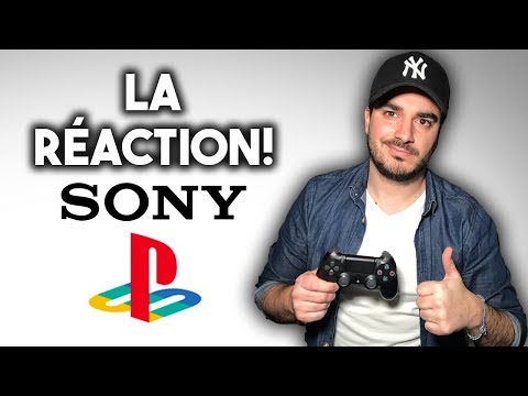 SONY A RÉAGI POUR MON COMPTE PSN!