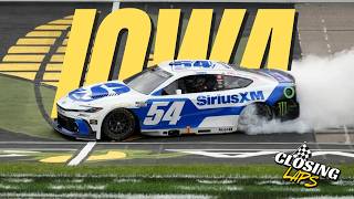 Ty Gibbs Wins Iowa | Short Presser | Hard To Pass | Reddick Woes Continues