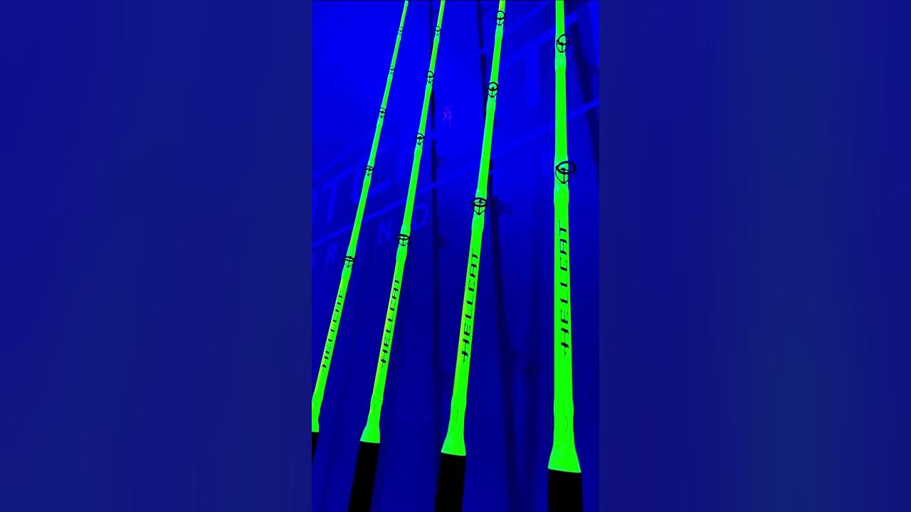 New yellow HellCat rods coming out Friday September 29 !!! @Catchthefever # hellcat #fishing 