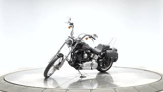 2009 HARLEY-DAVIDSON FXSTC CUSTOM in Vivid Black @Wilkins Harley-Davidson