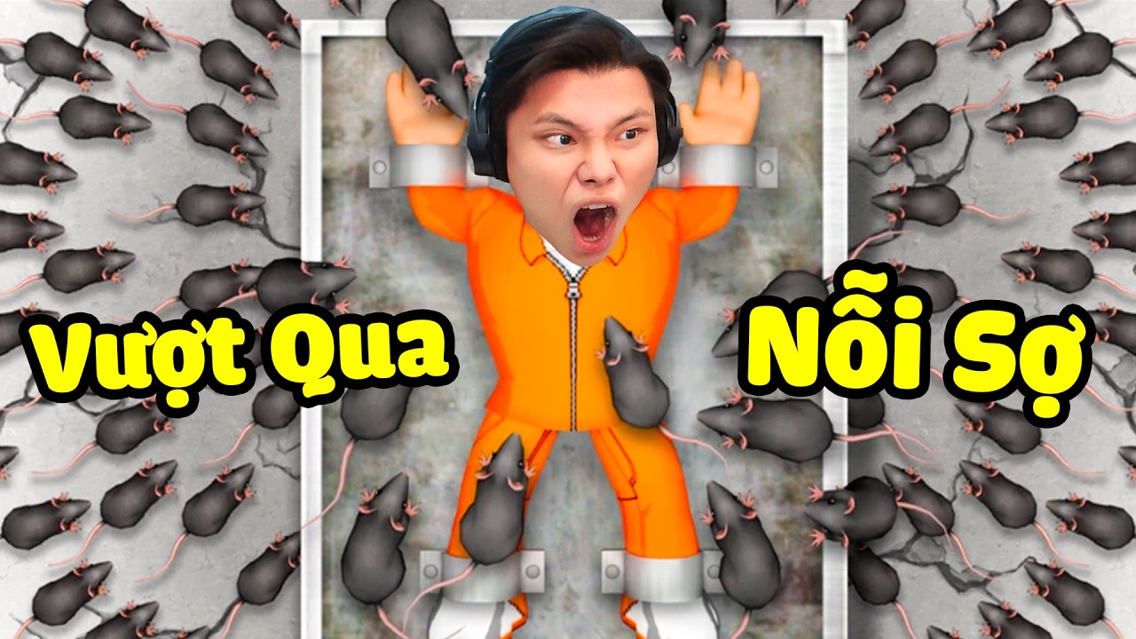 [ROBLOX] JAYGRAY THỬ THÁCH VƯỢT QUA NỖI SỢ KINH DỊ🧠😣🐀TRÒ CHƠI CHIẾN THẮNG NỖI SỢ HÃI CỦA BẢN THÂN