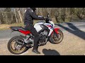 Honda cb650f gpr exhaust acceleration pure sound