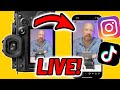 Real Camera ➡️ Instagram/TikTok Live! (YoloLiv Instream)