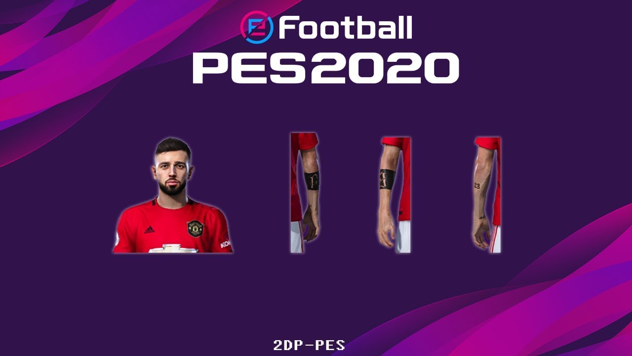 Bruno Fernandes Tattoo Compativel Com Todos Patchs Pes2020 Pes2021 Youtube