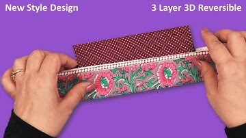 New Style 💗 Fabric Face Mask Sewing Tutorial- 3 Layer No Fog 3D DIY Face Mask Cloth- Easy No Pattern