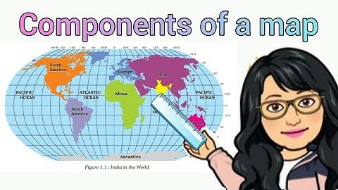 #What are #Components of a #map in English#Small & #Large #Scale Maps #NCERT #Class 6#Chapter 4