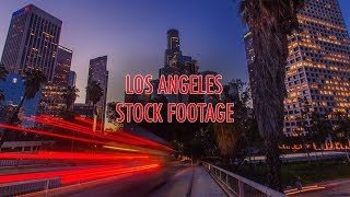 Los Angeles Hyperlapse Stock Footage