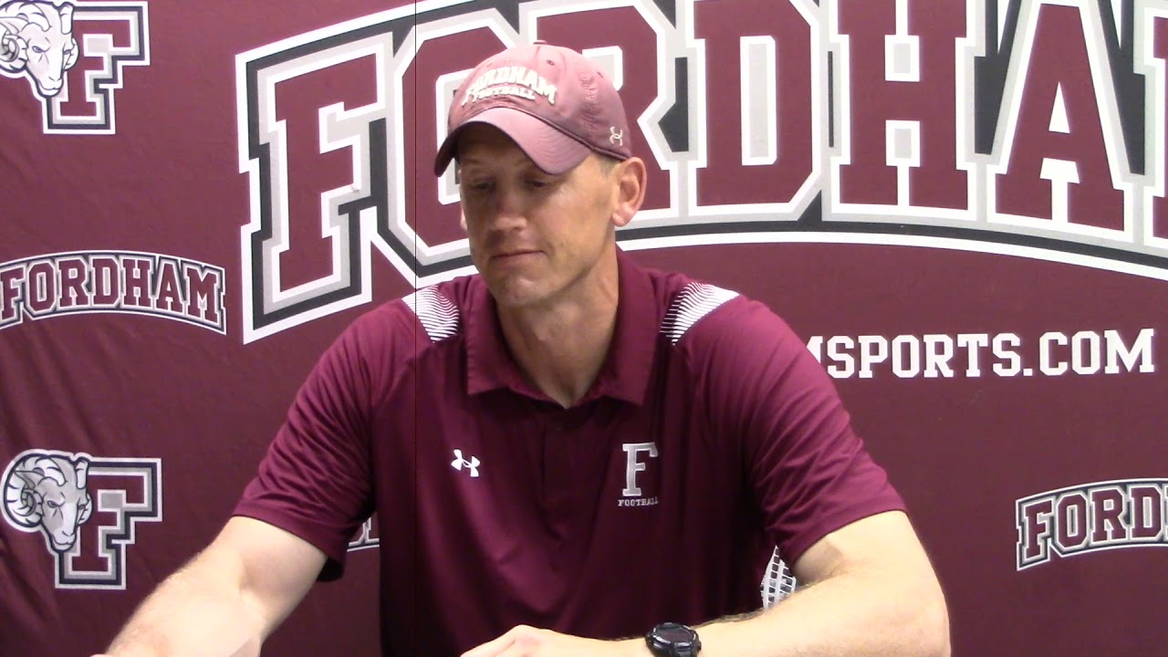 Fordham Football postgame vs. Wagner