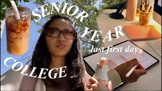FIRST WEEK OF SENIOR YEAR + FALL SEMESTER VLOG 2023 (theatre student, college vlog)