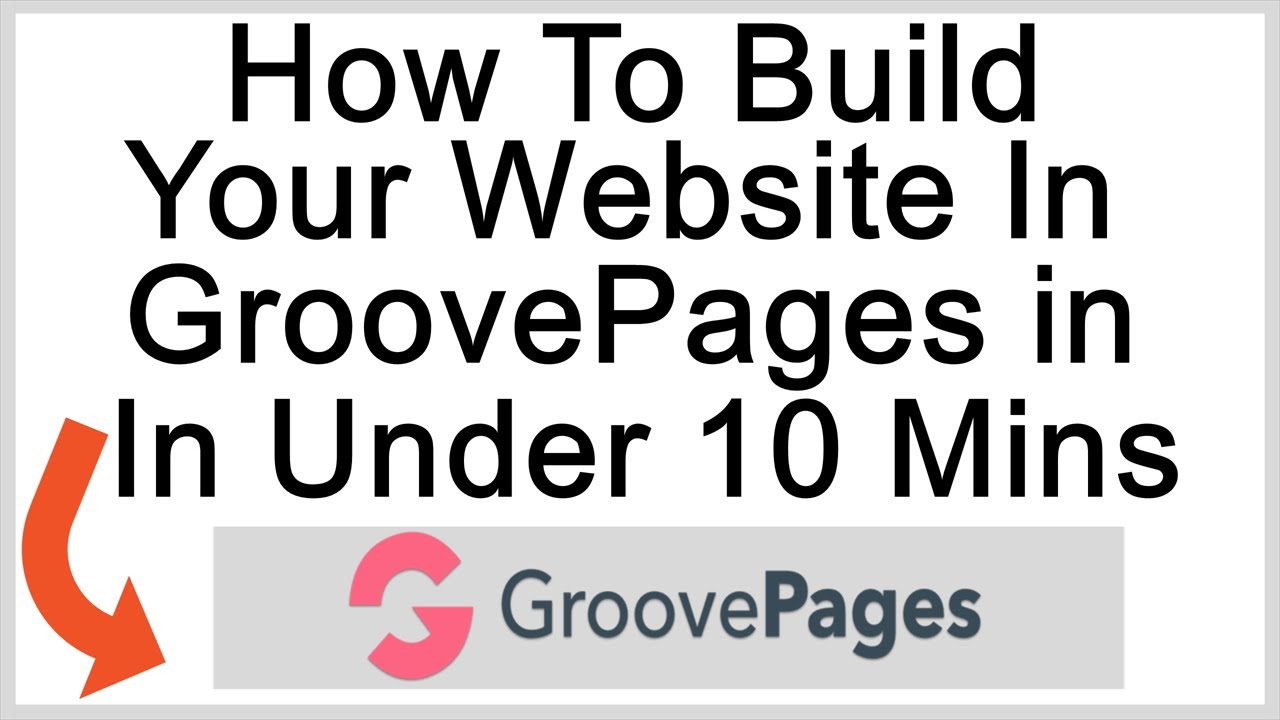 Как создать свой сайт в GroovePages менее чем за 10 минут, даж...