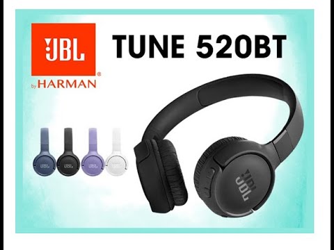 Wireless headphones JBL Tune 520BT, Earphones