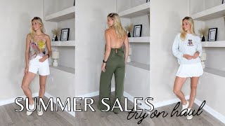 TRY ON HAUL | @pullandbear SUMMER SALES | Emily Wilson Fashion