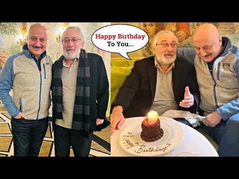 वीडियो: रॉबर्ट डी नीरो ने मनाया अपना 70वां जन्मदिन