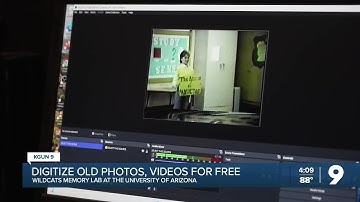 Digitize your old photos, videos at the U of A