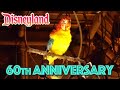 Walt disneys enchanted tiki room  60th anniversary disneyland full show 4k pov