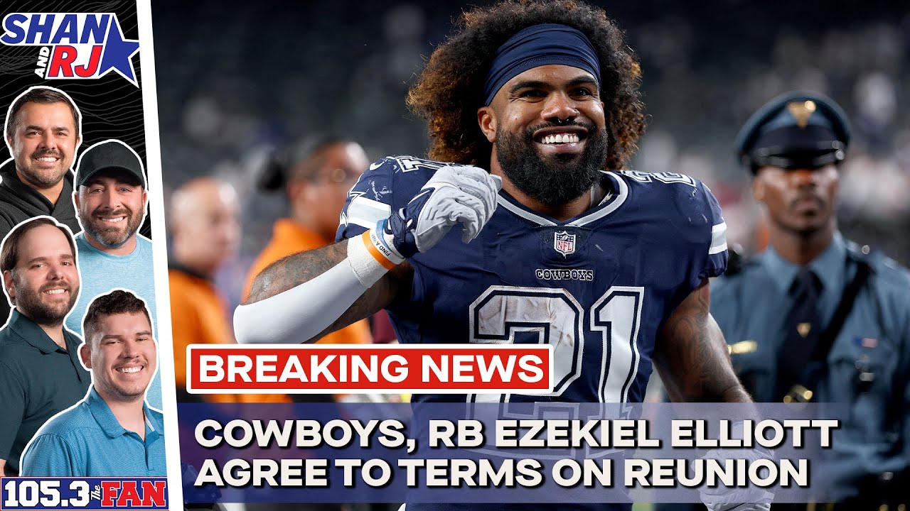 Cowboys, RB Ezekiel Elliott agree to terms on reunion