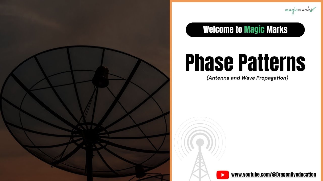 Phase Pattern in Antenna & Wave Propagation | Simplified Explanation by Magic Marks