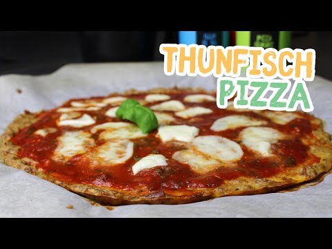 Low-Carb Pizza mit Thunfischboden - Essen ohne Kohlenhydrate